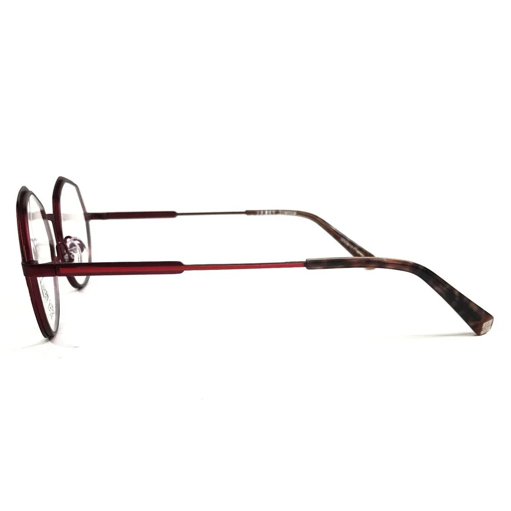 J. F. Rey Petite Eyeglasses Frames PM099 7583 Taupe Burgundy Orange 49-16-140